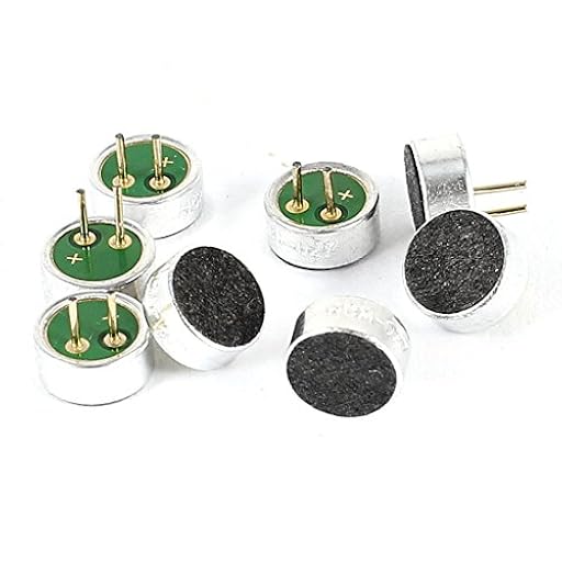 sourcing map 8 Piezas 6 mm x 2,7 mm cilíndrico Surface Mounted Devices SMT Electret micrófono de Condensador | Ya disponible en tu tienda friki favorita! En mundofriki.es!