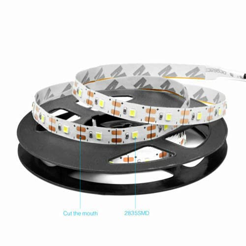 Cinta LED USB 5V Warm White 2M para TV PC miniatura 5