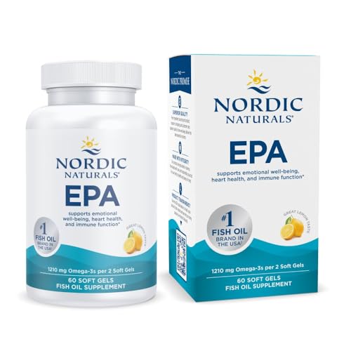 Nordic Naturals EPA, Lemon - 60 Soft Gels...