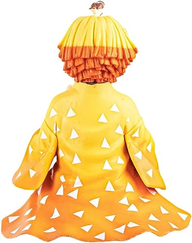 Image of Awestuffs Action Figure Limited Edition for Car Dashboard, Decoration, Cake, Office Desk & Study Table Zeni Sitting D Slayer