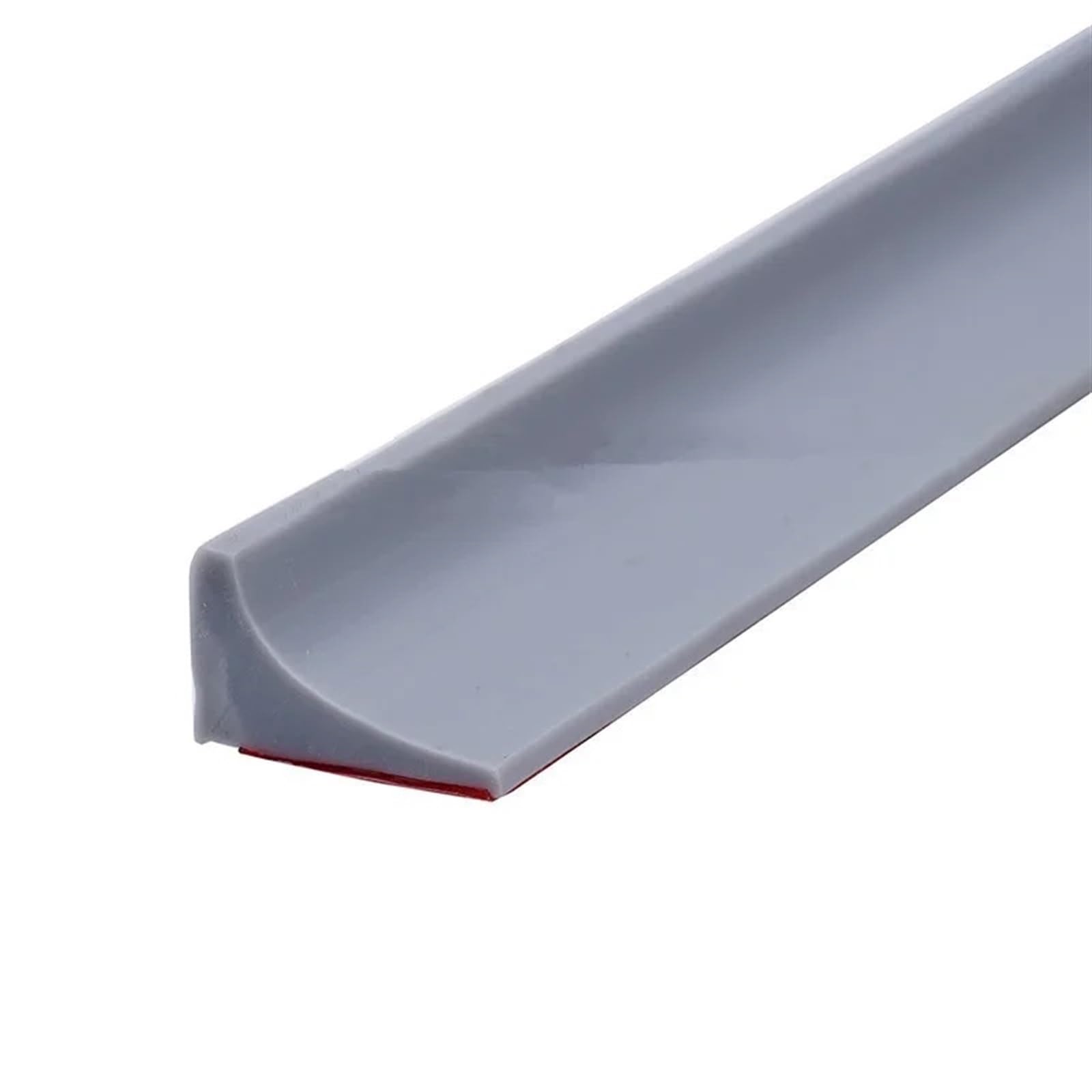 HUDFVIOI Wet Room Floor Barrier Bathroom Silicone Water Retaining Strip Shower Blocker Dam Flood Barrier Dry Wet Separation Kitchen Countertop Waterstop for Bathroom(Gray,50cm 55)