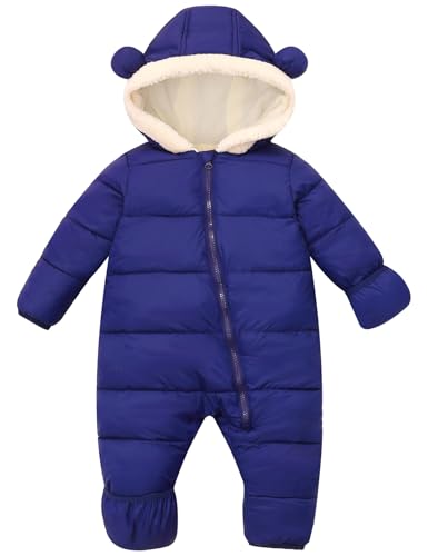 BFUSTYLE Baby Snow Suit with Hooded One Piece Coat