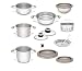 Produktbild Zepter Masterpiece CookArt KOCHSET - 18 Teile - dampfkochen schnellkochen Temperaturregler Schnellkochsystem für Zeptertöpfe