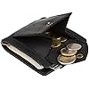 Mens Leather Wallet with Money Clip - ID Window or Coin Pocket - Slim Bifold RFID Blocking - Genuine Thin Minimalist - Gift Idea (Black)