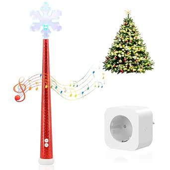 Magic Wand Fairy Lights, Sockets with Wireless Remote Control for ...