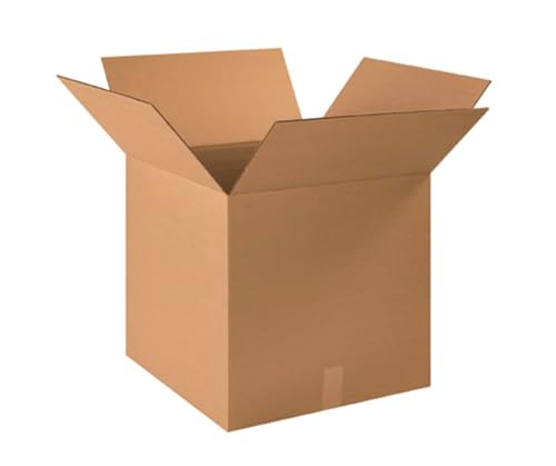 BOX USA Cube Shipping Boxes 19"L x 19"W x 19"H (10-Pack) - Large Corrugated Cardboard Packaging Boxes for Shipping, Packing, Moving, and Storage at Home, Office, or Business