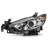 ACANII - For [Halogen Model] 2014-2017 Mazda 6 Factory Style Projector Headlight Headlmap Assembly Left Driver Side