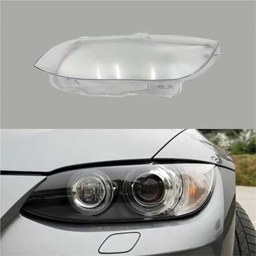 Lentille projecteur compatible avec BMW Série 3 E92 E93 cache coque phare verre