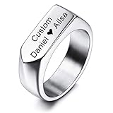 💍 KOSTENLOSE LASERGRAVUR - Machen Sie ein besonderes und unvergessliches Geschenk für Ihre Freunde und Familie, indem Sie eine persönliche lasergravierte Nachricht hinzufügen.
