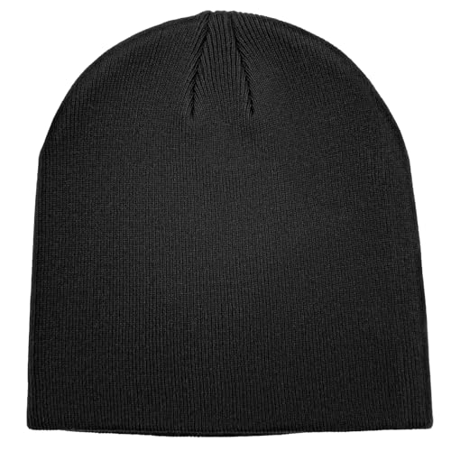 100% Cotton Beanie Hat for Men Women - Soft Unisex...
