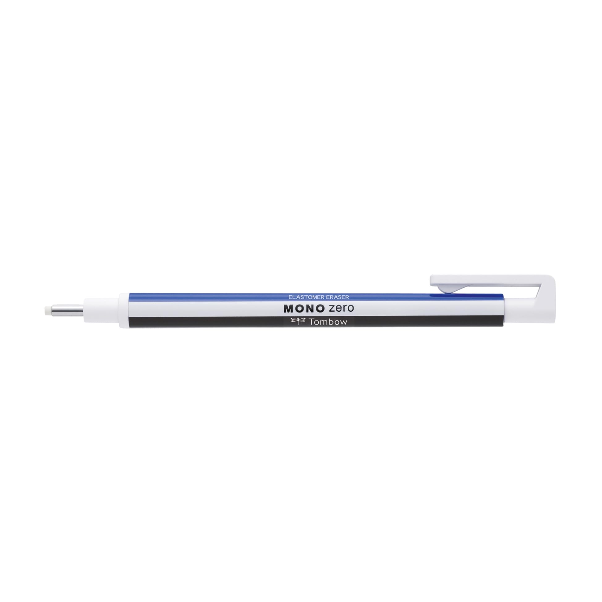 Tombow Mono Zero Eraser Refill, Round Tip 2.3 mm Diameter Eraser + Refill (White + Refill)