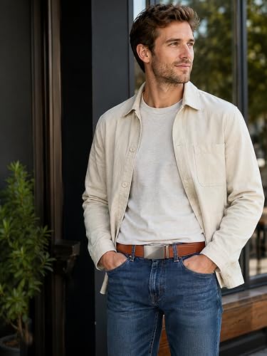 Image of Zitahli Leather Ratchet Belt for Men - 2 Pack Mens belt,Customizable Fit