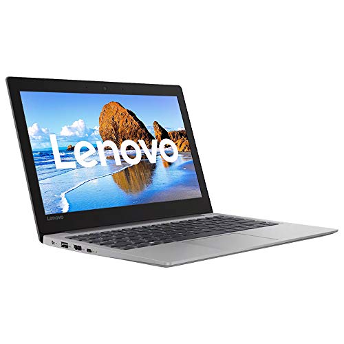 Image of Lenovo HD Laptop, Intel Celeron N4000, 4GB RAM, 64GB eMMC, 1-Year Office 365, Windows 10 in S Model - Gray