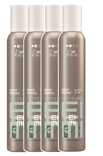 4 x Wella Professionals Eimi Nutricurls Boost Bounce 300 ml