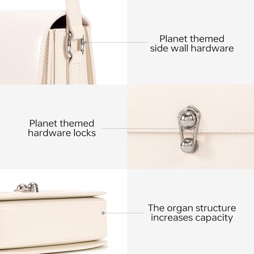 Image of LA FESTIN Genuine Leather Purse for Women Designer Shoulder Handbag Daliy