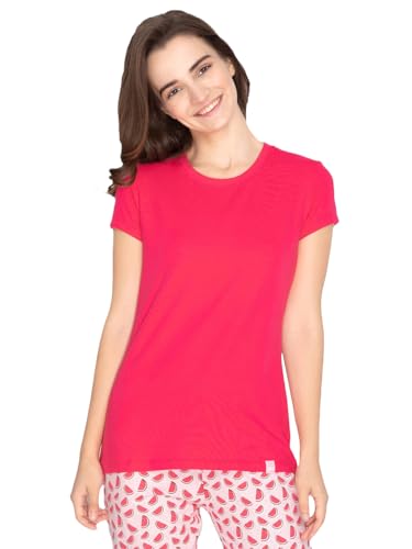 Image of Lyra Women's Cotton Regular Fit T-Shirt