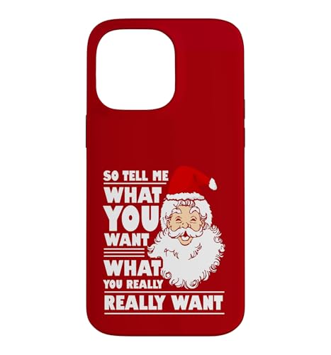 Santa Claus Tell Me What You Want �ʔ����N���X�}�X �X�}�z�P�[�X iPhone 14 Pro Max �p