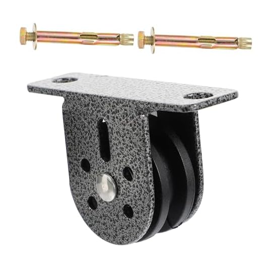 Yardwe Polea De Levantamiento De Pesas Polea De Alta Resistencia Grúa De Hierro Clip De Hombro para Fitness