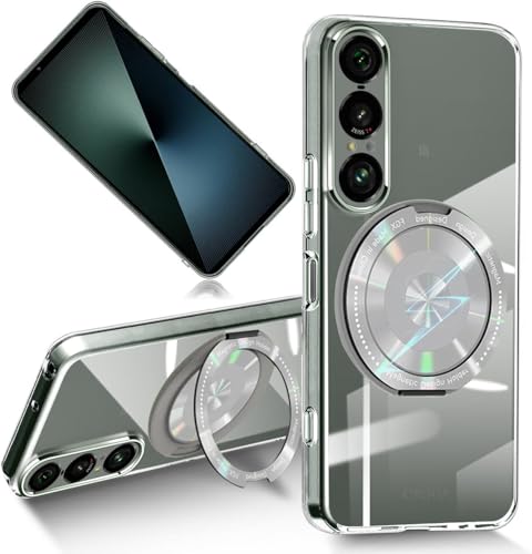 Sony Xperia 1 vii p P[X NA MagSafeΉ CX[d }OZ[t }Olbg Ot X^h@\ Ռz یJo[  \tgP[X ^ TPU VR y cΉ h~ ~ ho 