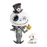 Enesco World of Miss Mindy Nightmare Before Christmas Jack Skellington Vinyl Figurine, 7 Inch, Multi