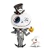 Enesco World of Miss Mindy Disney Designer Nightmare Jack Skellington Vinyl Figurine 7" Multicolor
