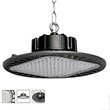 ★ [SCHÖNES UND EINZIGARTIGES DESIGN]: Das leichte, zurückhaltende und runde UFO-Design macht diese Hochregallampe zum einzigartigsten und schönsten Produkt auf dem Markt. Die dicke Kette ermöglicht es ihm, direkt am Hochregal zu hängen. Professionelles, stilvolles und einzigartiges Erscheinungsbild bietet Kunden ein hervorragendes Beleuchtungserlebnis