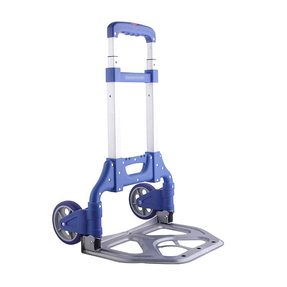 Carrello a Mano - Carrelli a pianale per Esterni, rimorchi da carico, carrelli Pieghevoli, carrelli, Merci, Pieghevoli, Portatili, Camion, Camion Domestici (B)