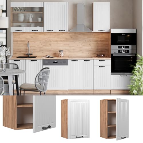 Vicco Pensile Da Cucina Bianco Casa Di Campagna 45 Cm - 3