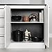 South Shore Myro Kitchen Island, Faux Black Stone and White