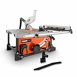 Dual Power Akku-Tischkreissäge POWDP2580-40V Tischsäge, Ø210mm - Kreissäge ohne Akku und Ladegerät - mit 1 Acc.
