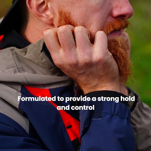 ManCave Blackspice Beard Control 100ml, Condition and style your beard with L-Arginine, Hemp oil and Shea Butter, Encourages beard growth, Vegan Friendly, Made from Recycled Plastics, Made in England - Image 6