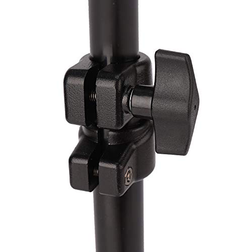 FIEWSZIHU Camera Wall & Ceiling Mount, Black, Aluminum, 14.1-21.6inches/36-55cm, Universal Adapter for Photo Studio Video Light, Flash, Ring Light, Reflector by FIEWSZIHU - Image 6