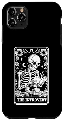 The Introvert Tarot Card Indoorsy Men Inrovert �X�}�z�P�[�X iPhone 11 Pro Max �p