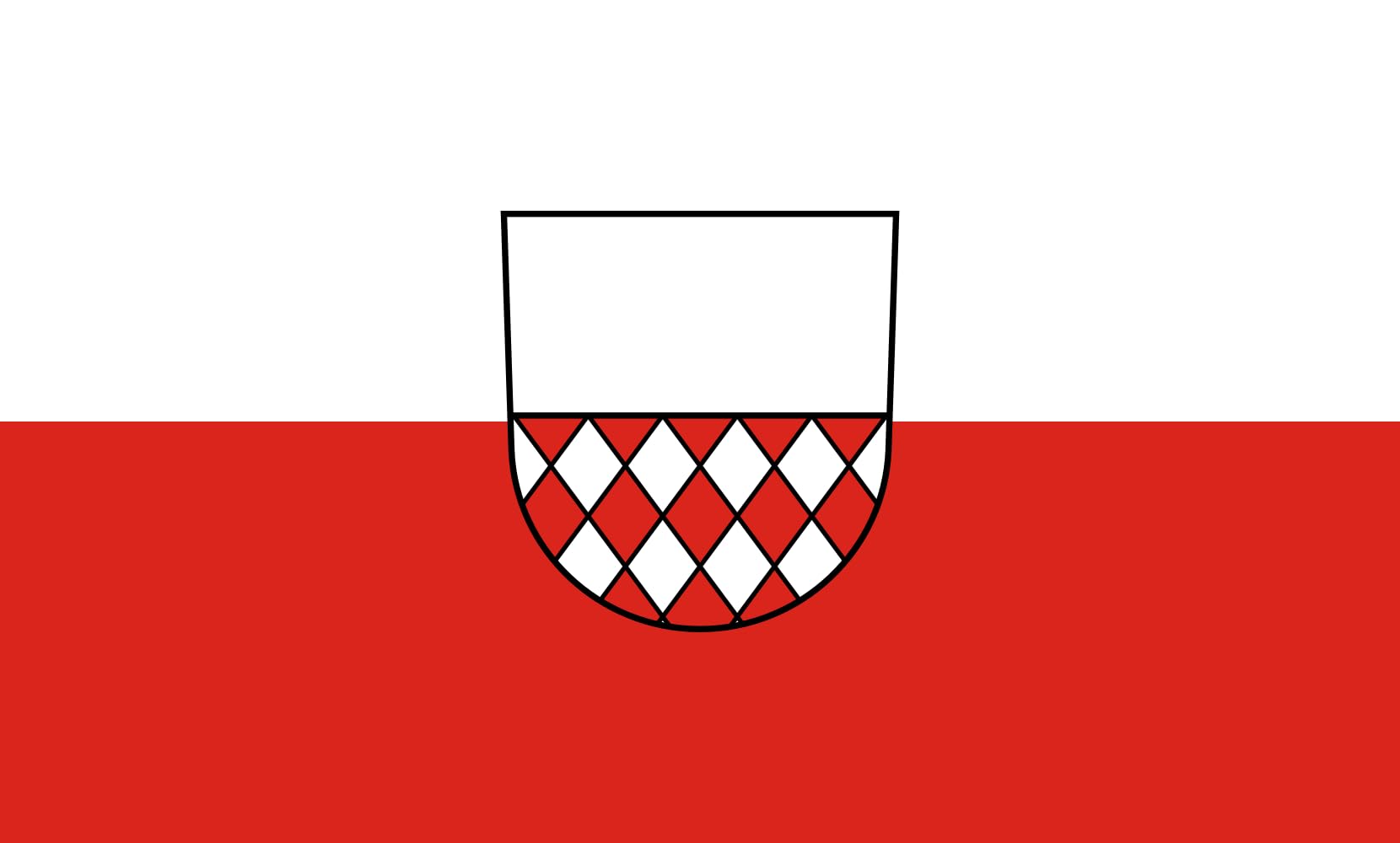 Drapeau Fridingen an der Donau grand format aux finitions de prestige