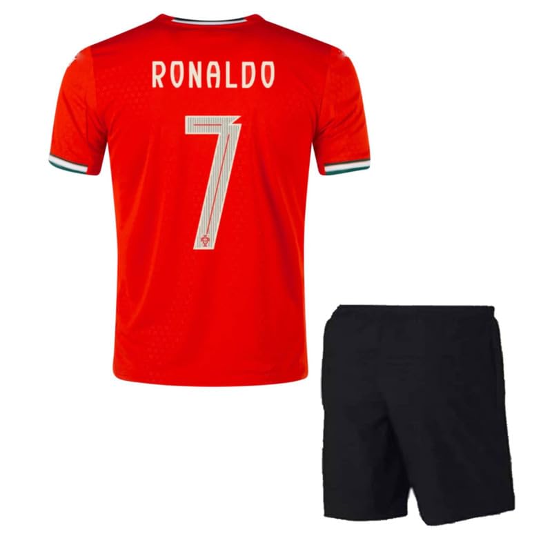 Image of Portugal Jersey 2023 Ronaldo 7 for Boys and Men