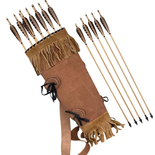 Traditional Handmade Leather Arrow Quiver