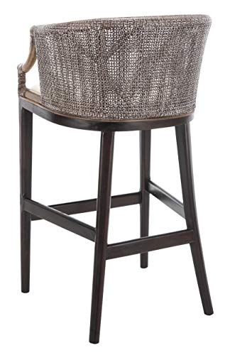 Safavieh Home Collection Brando Brown 28-Inch Bar Stool #TOP6