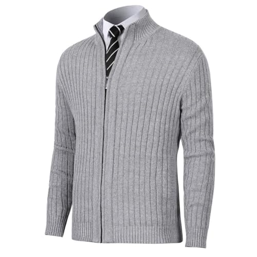 Pioneer Camp Men's Cardigan Sweaters Full Zip Up Slim Fit