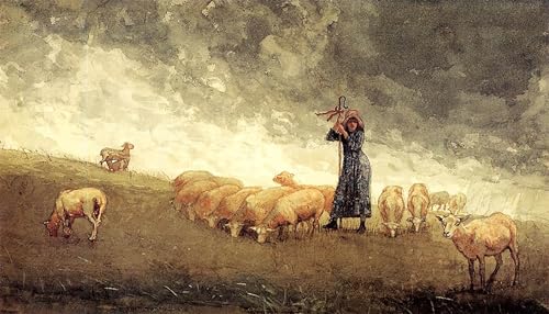 Tableau Toile Winslow Homer Impression Art Haute Définition 60x90cm