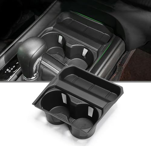 Yumzeco Compatible with 2023 2024 2025 2026 Mazda CX-50 Cup Holder Insert, 2023 2024 2025 2026 CX 50 Center Console Cup Holders Inserts for Mazda CX-50 Accessories