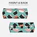 Sushi Food Pattern1 Print Elastic Exercise Headband – Breathable Sports Head, Fashionable Summer Sweatband