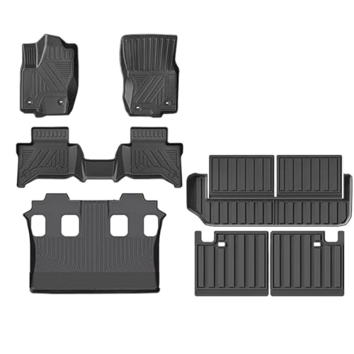 Tapis de sol Toyota Land Cruiser Prado 250 TPE étanche 7 places