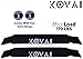 Kova Gear Car Soft Roof Rack Luggage Carrier, 2 Rack Pieces with Adjustable and Heavy-Duty Straps