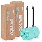2-Pack/4-Pack SPINGO TPU Inner Tube 700C x 23C-32C with 48mm/60mm/80mm Presta Valves, ‌Ultralight TPU Tubes 700C for Road Bike TPU Inner Tube Portable Spare Tire for Training and Cycling