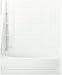 STERLING 71100119-0 Ensemble AFD Bath Tub and Shower Kit, 60-Inch x 36-Inch x 74.25-Inch, White