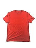 Kurze Ärmel Polo Ralph Lauren Jungen T-Shirt Slim Fit Classic, Rot (Größe S)