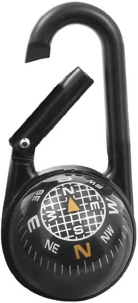 Multi Functional Keychain Alloy Climbing Hook Outdoor Portable Pendant Compass image 5