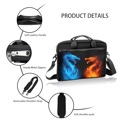 Bolsa para laptop 15 pulgadas con correa ajustable miniatura 4