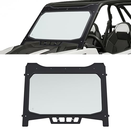 KUAFU Vented Glass Windshield 2018-2021 Polaris RZR XP