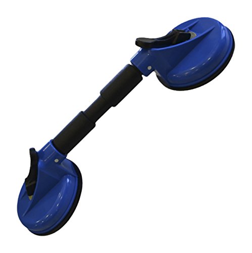 Ventouse double articulée Ø 120mm pour soulever facilement les vitrages lourds